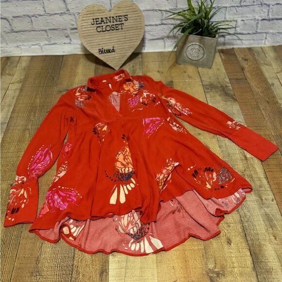 Free people Field Of Butterflies Tunic - Picture 7 of 14